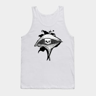 Skull in the eye (Surreal Artwork) Tank Top